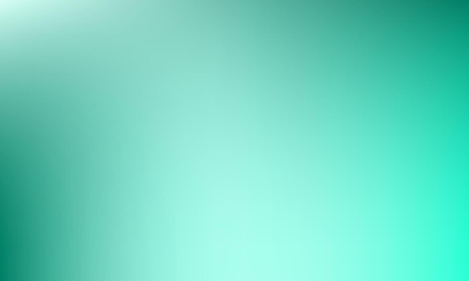 abstract blurred aqua green color gradient beam background. soft creative banner idea bright subtle colors. simple gradation art decorative template idea vector