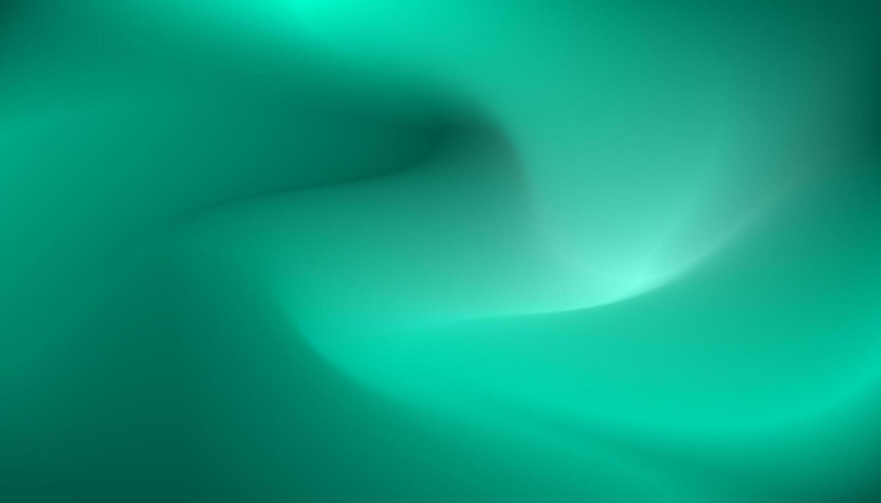 Modern abstract background illustration. Delicate atmosphere template with hazy cobalt aqua green colors for banner, surface, advertisement, display, backdrop, decorative vector