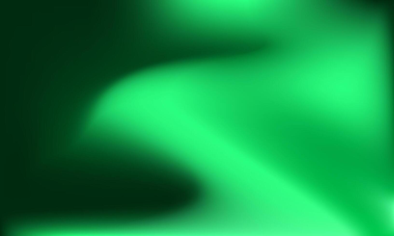 Shining and cool green color gradient background texture. Modern vivid and dynamic abstract pattern design illustration for wallpaper, template, banner, poster, cover, decoration, surface, display vector