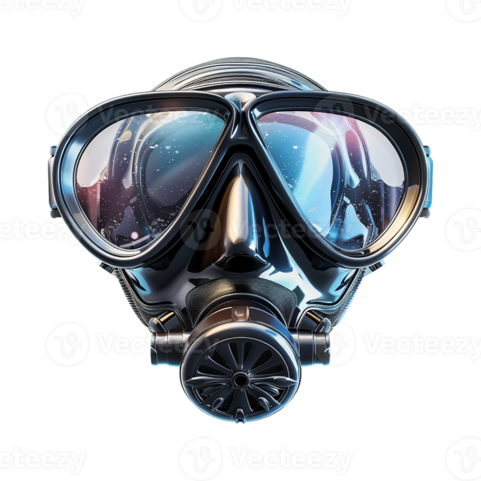 Snorkeling dive mask on Transparent Background png