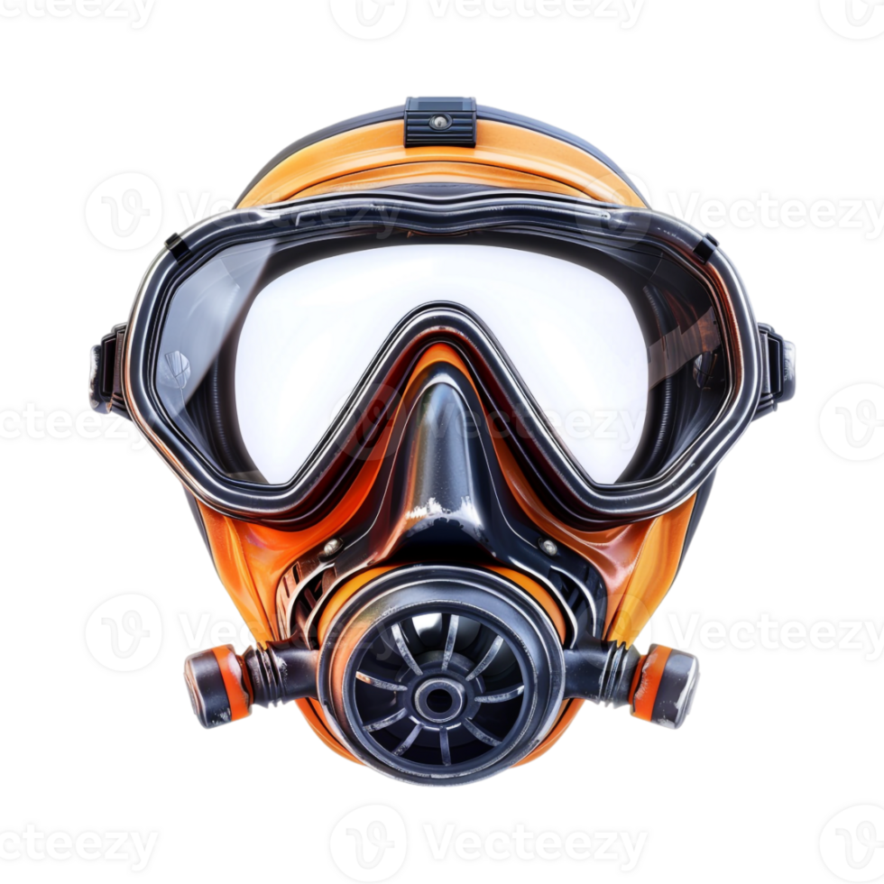 Snorkeling dive mask on Transparent Background png