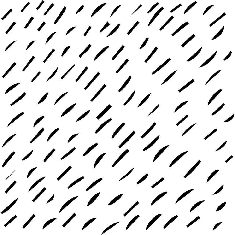 Crosshatched rain pattern. Different textures made in hand drawn pencil style vector