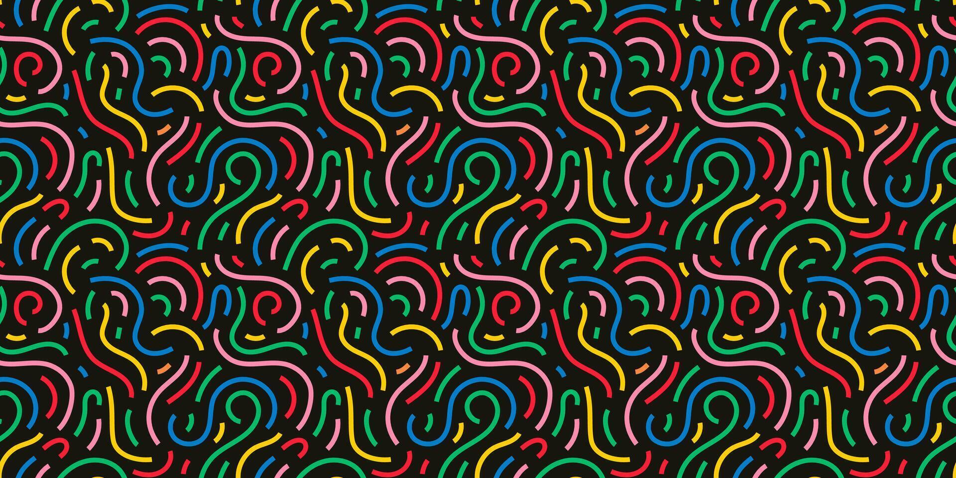 Trendy kid scribble shape backdrop. vector