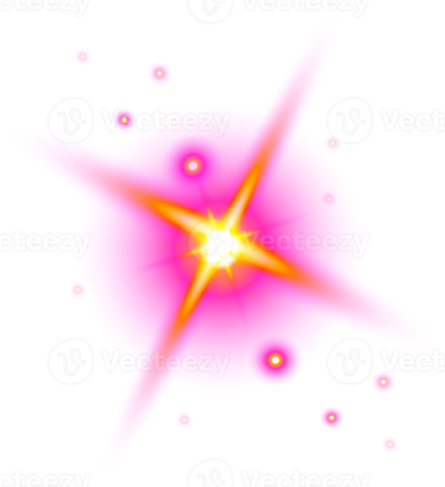 Light Effect transparent light lens flares png