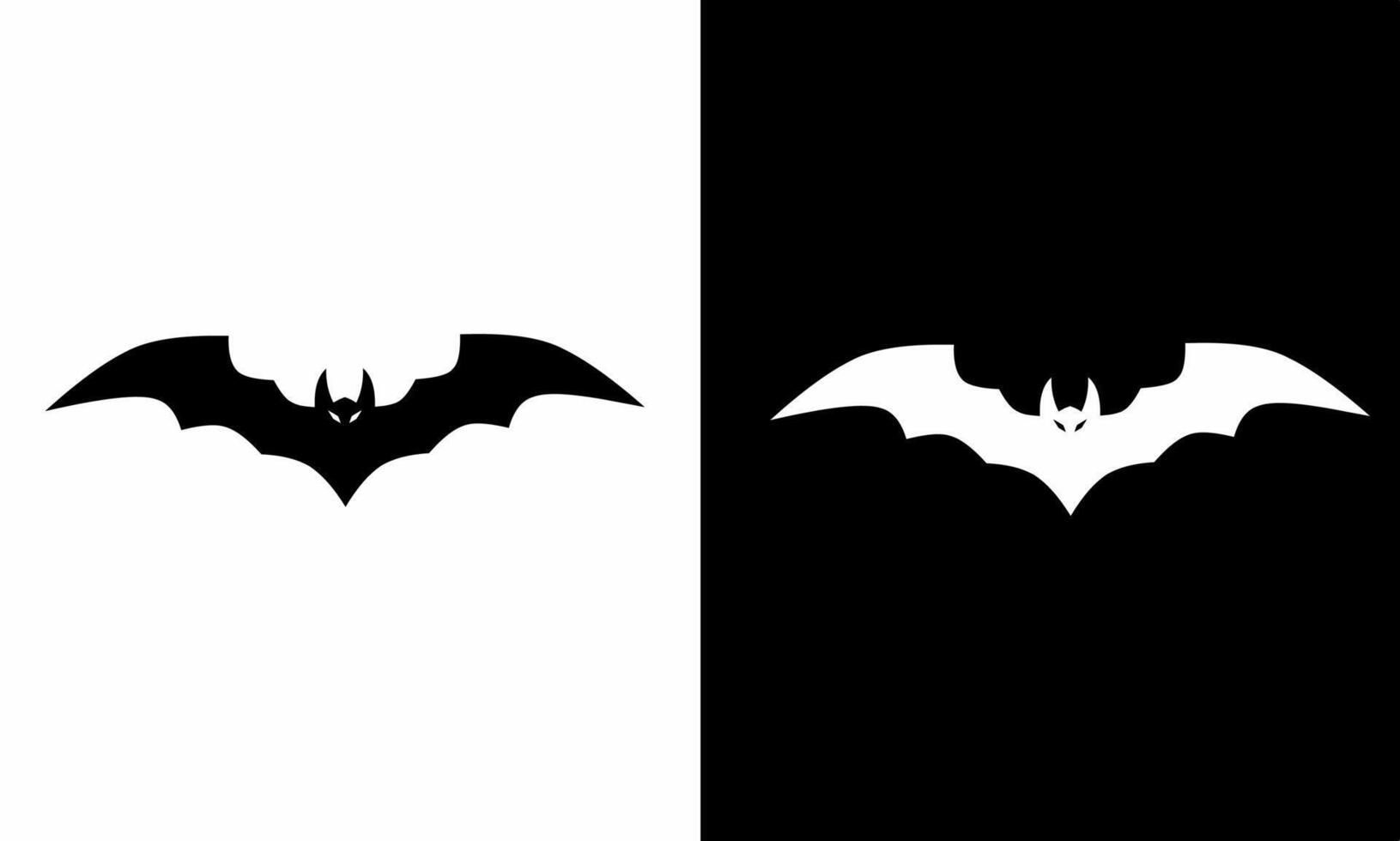 illustration graphic of template logo design symbols bat vector