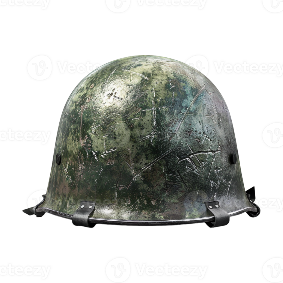 Military Helmet on Transparent Background png