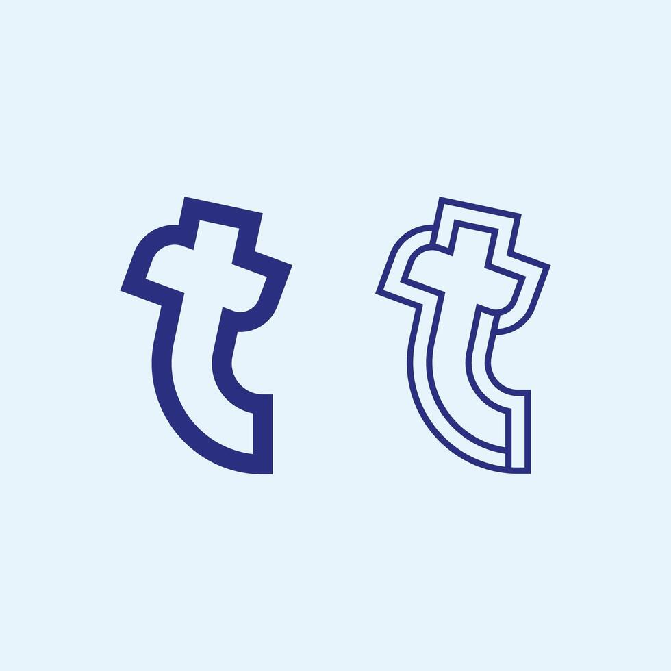 letter T logo image and font T design graphic vector