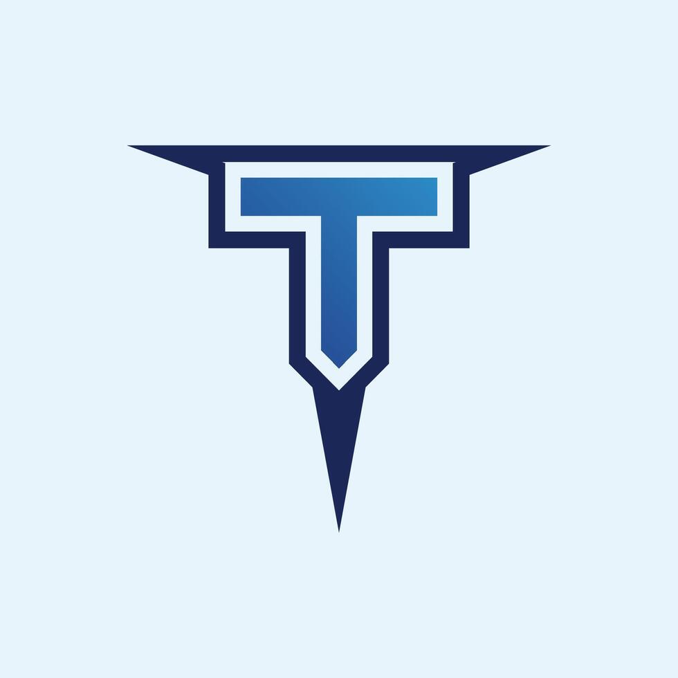 letter T logo image and font T design graphic vector