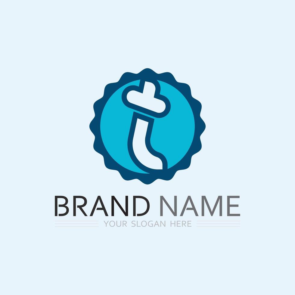 letter T logo image and font T design graphic vector