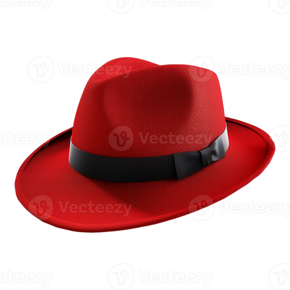 Red Hat on Transparent Background png