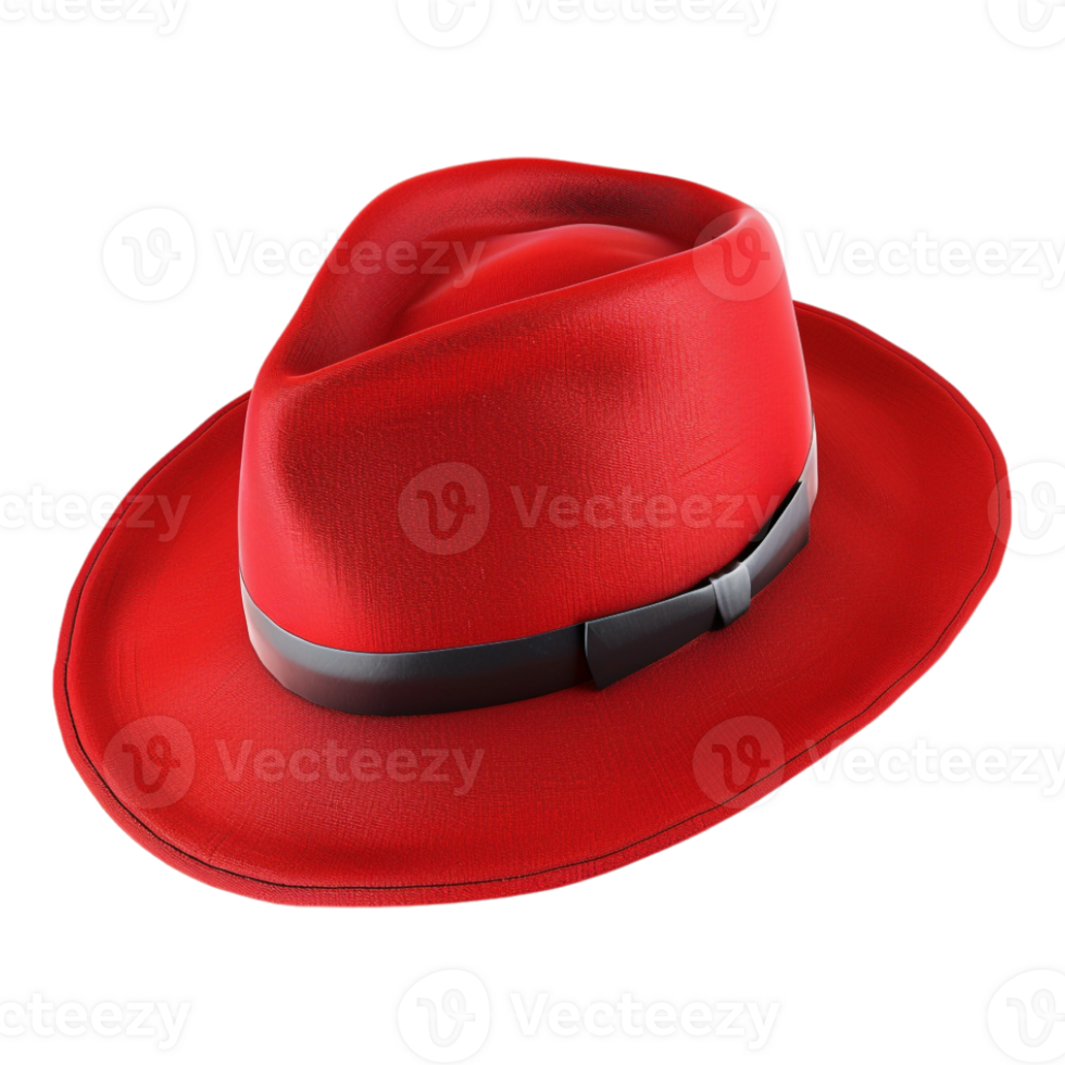 Red Hat on Transparent Background png