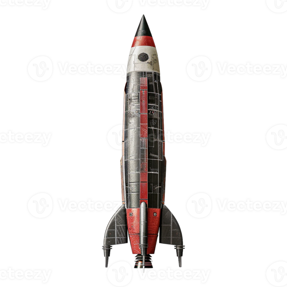 Space Rocket on Transparent Background png