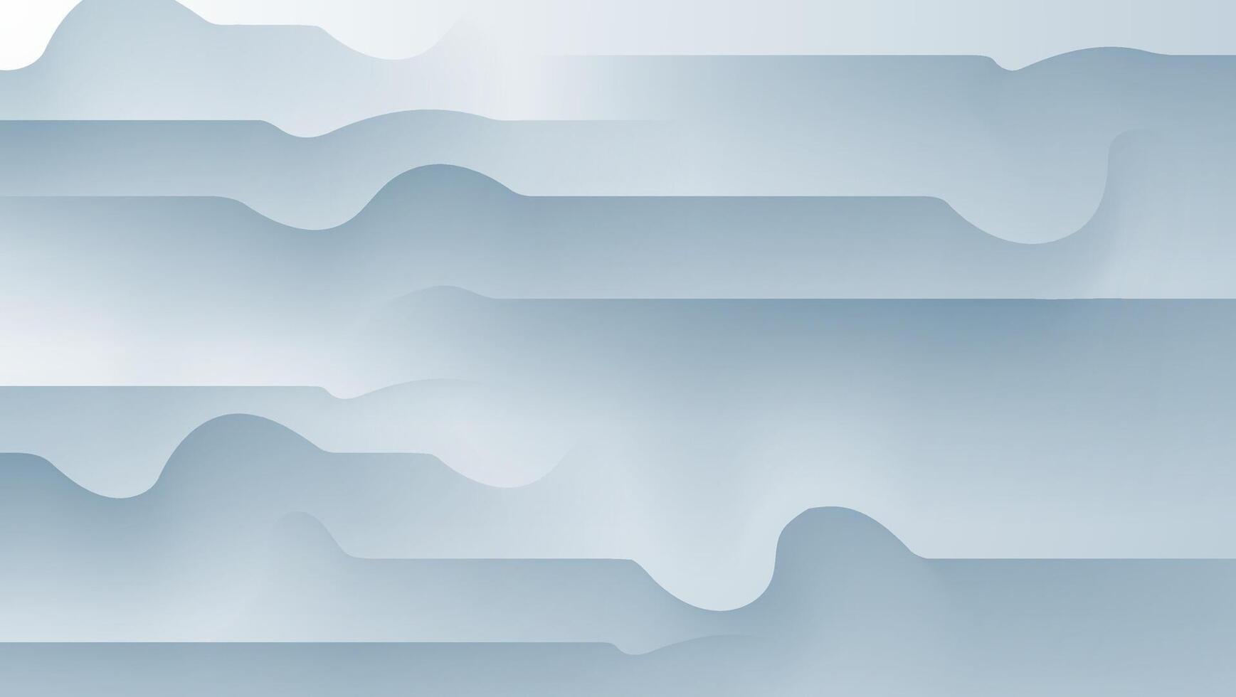 white abstract background with layer abstract shapes vector