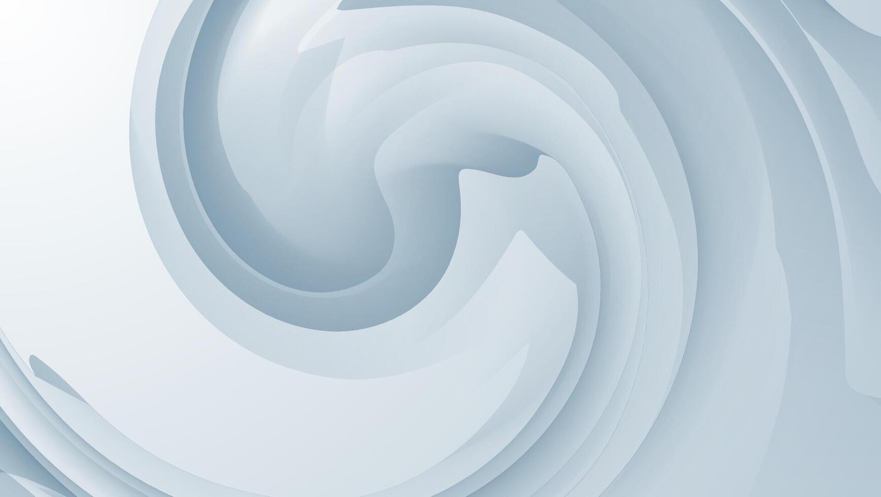 white twirl abstract background. twirl shapes wallpaper vector