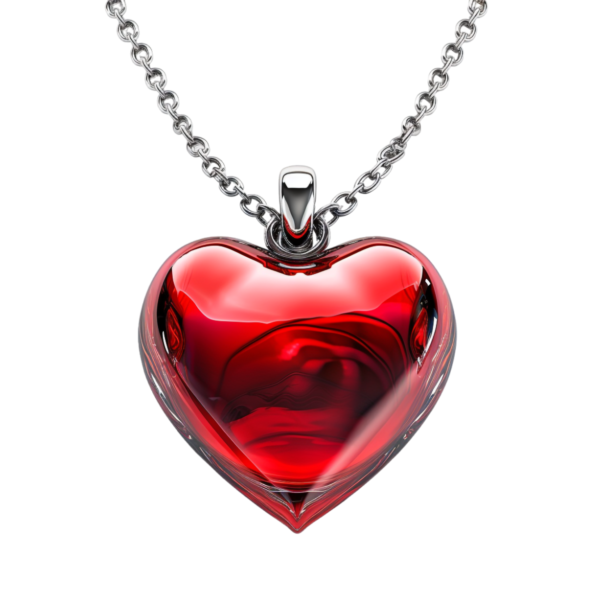 Red Heart Locket on Transparent Background 47082233 PNG
