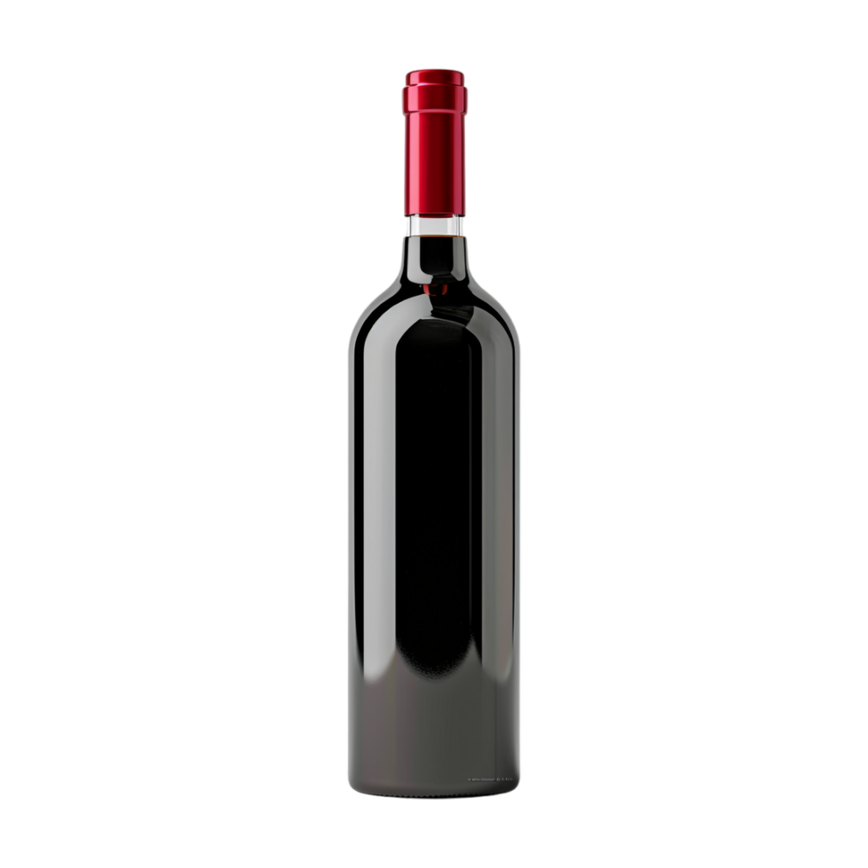 Wine Bottle on Transparent Background png