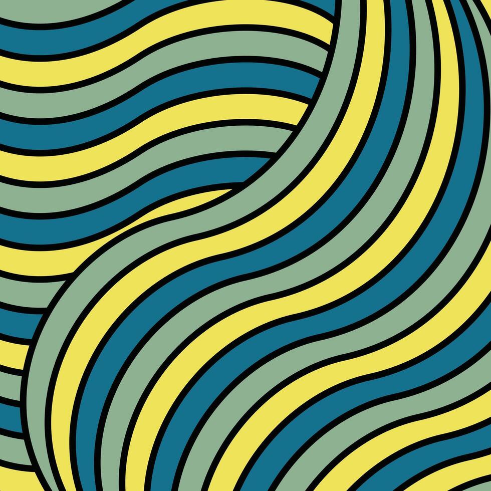 Line Waving Abstract pattern design template, suitable for your design and etc vector