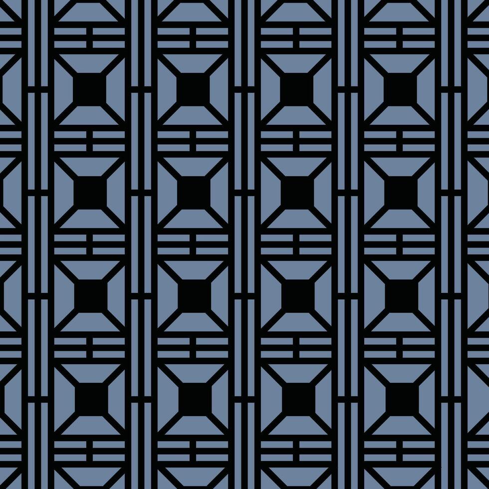 Abstract Square Pattern Background with line and blue color, suitable for your wallpaper and design vector