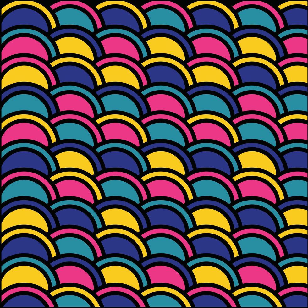 Abstract Circle Colorful Background, wallpaper banner pattern abstract wallpaper background with colorful template vector