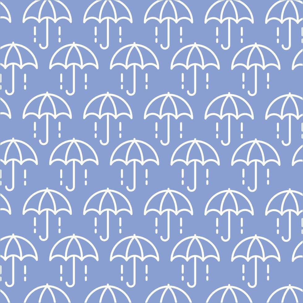 Abstract Umbrella Background pattern with copy space design template vector