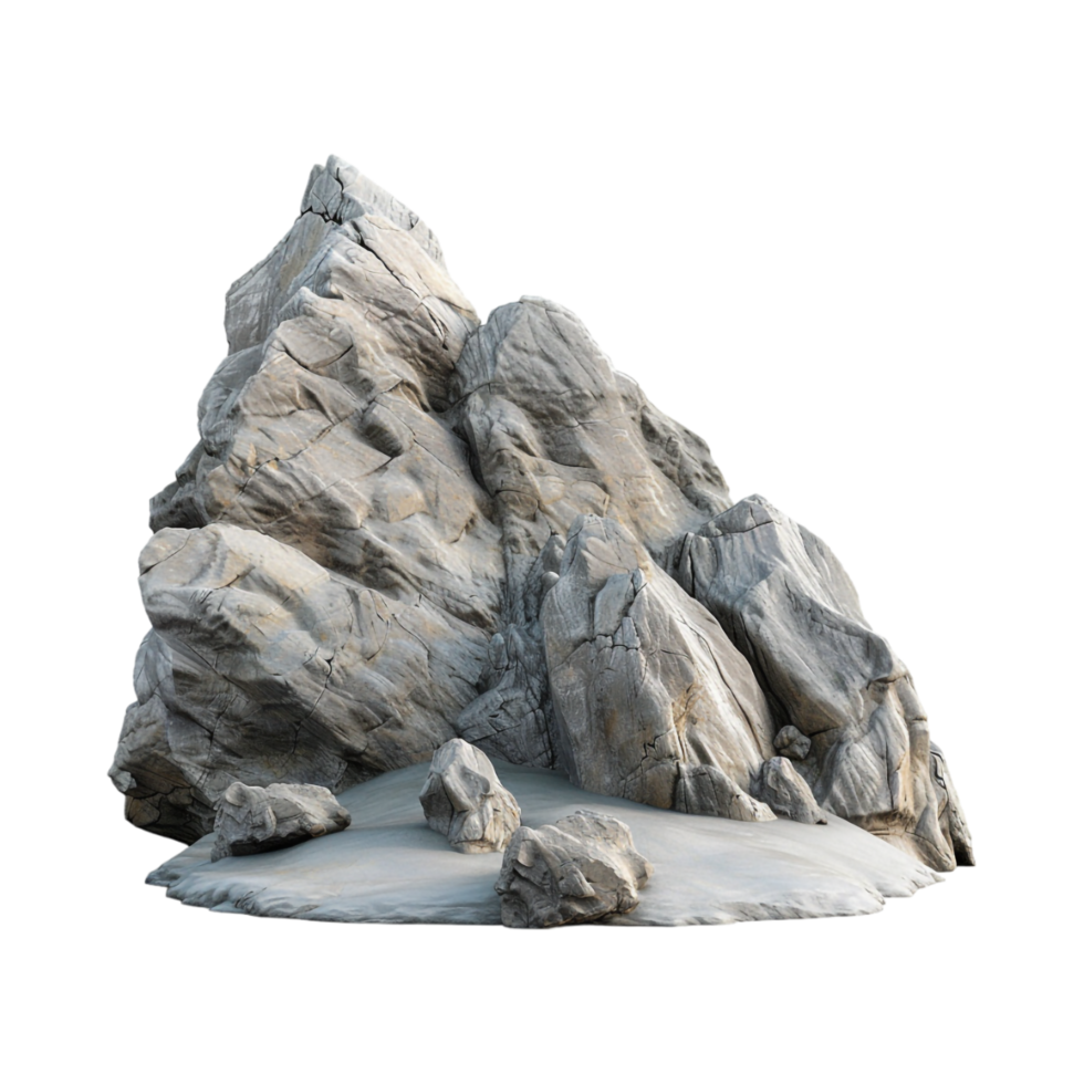 Rock Mountain on Transparent Background png