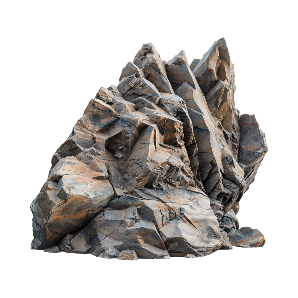 Rock Mountain on Transparent Background png