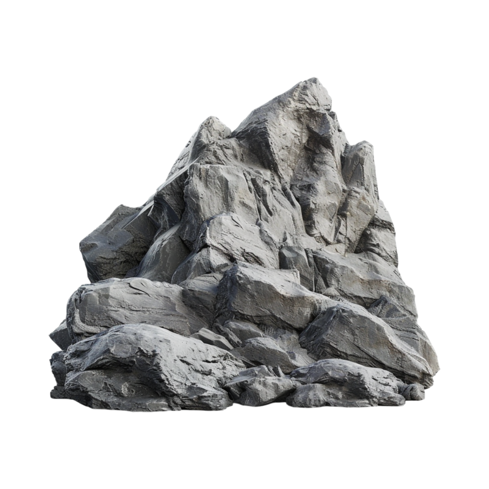 Rock Mountain on Transparent Background png