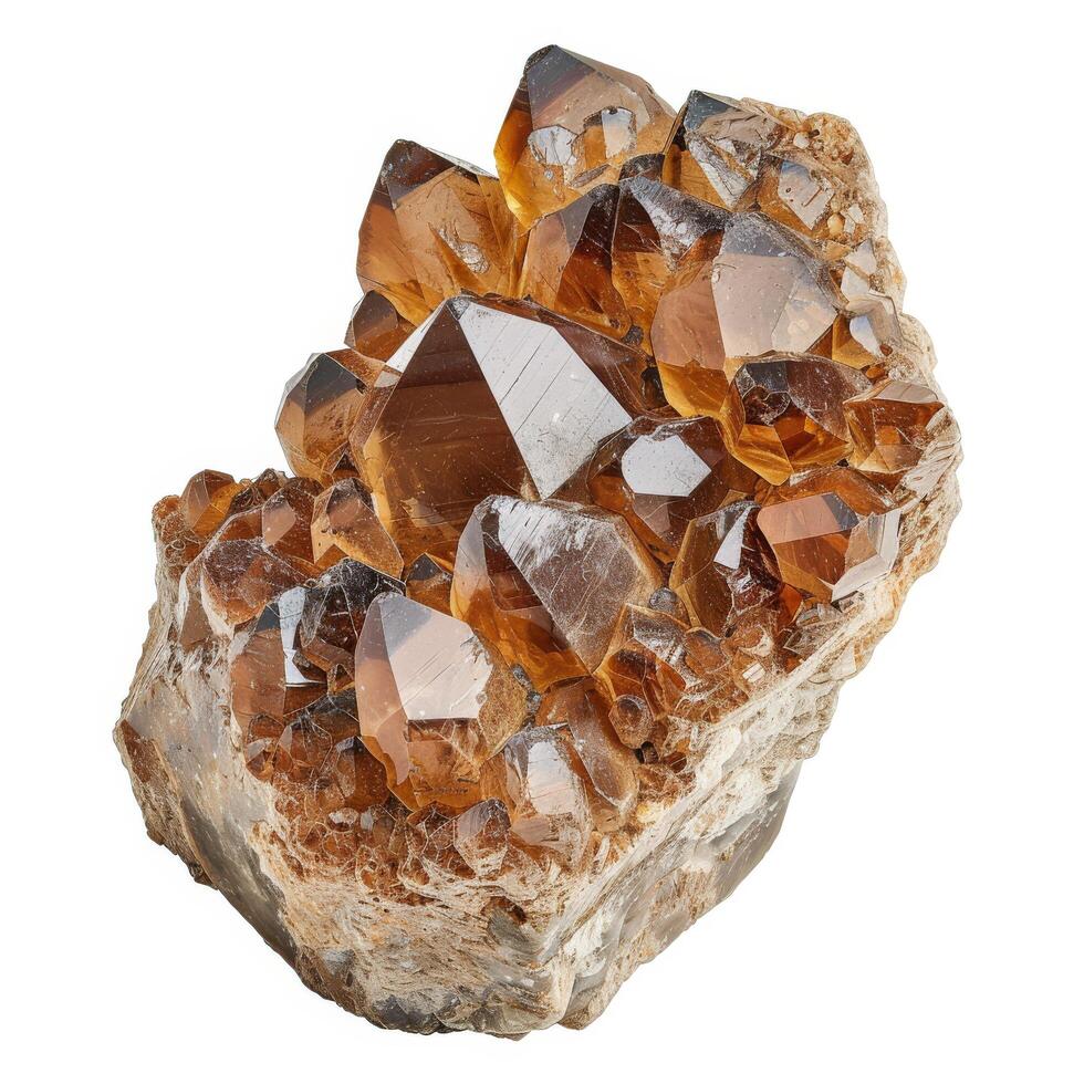Smoky Quartz Crystal Cluster photo