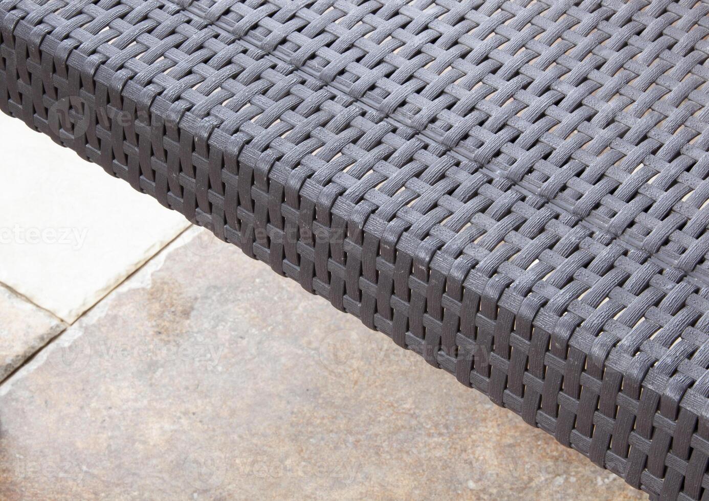 Background with texture of old woven bamboo. Wicker rattan background in vintage style. Photo in high quality