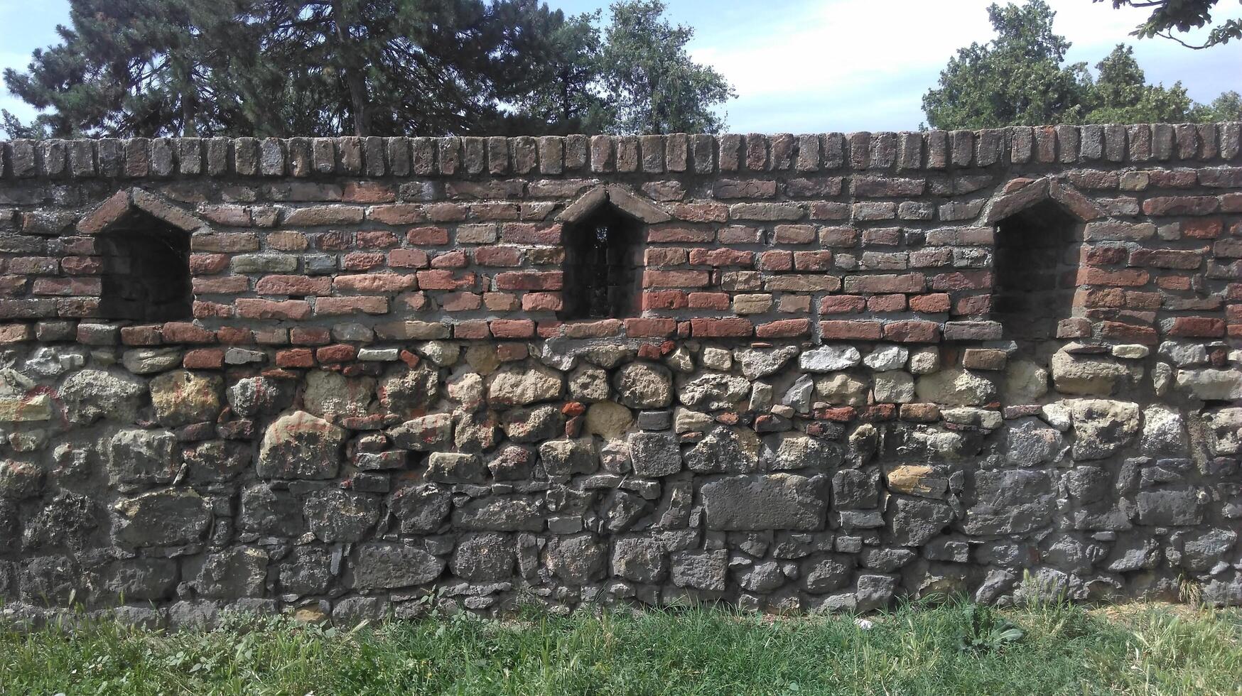 fortress in city photo