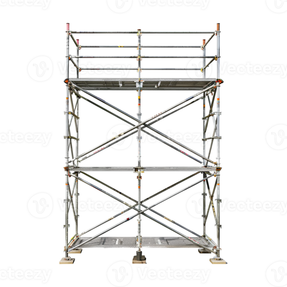 Scaffolding on Transparent Background png