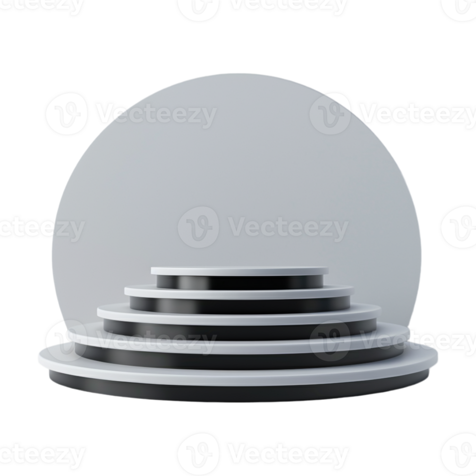 Stage Podium for Product on Transparent Background png