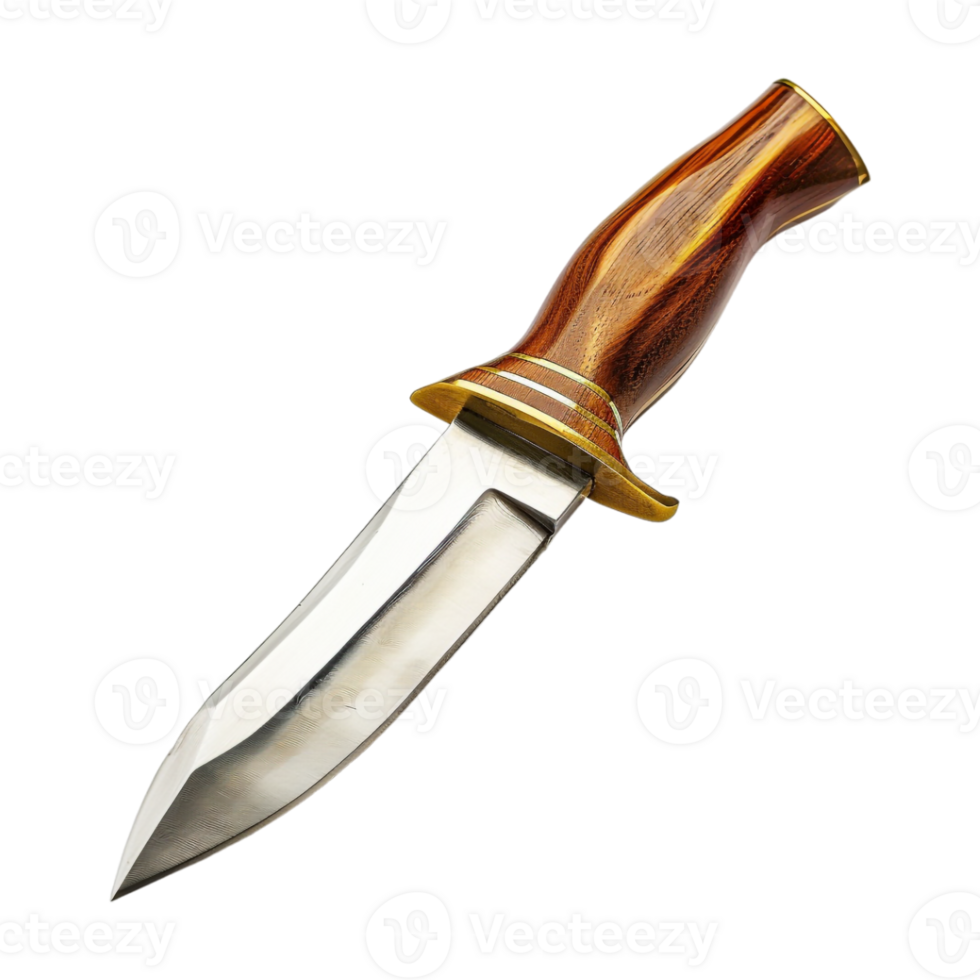 Sharp Kitchen Knife on Transparent Background png