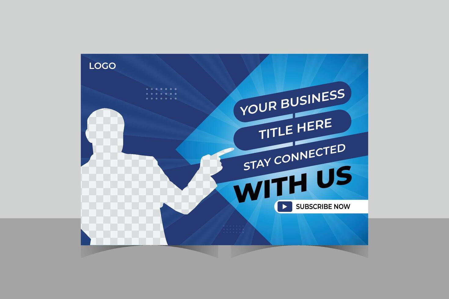YouTube Thumbnail Design vector