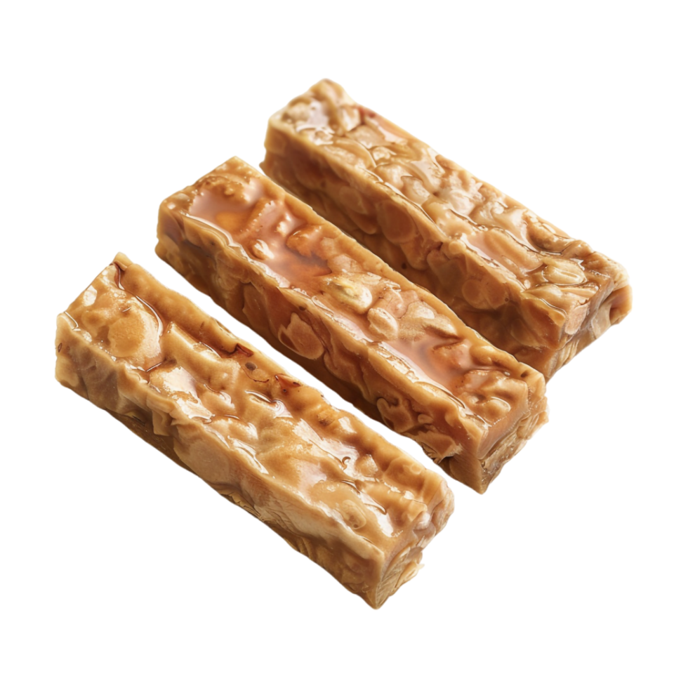 Different Nuts and Chocolate Bar on Transparent Background png