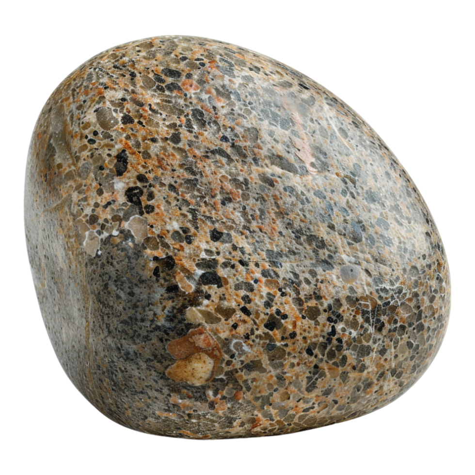 Plain Stone Round on Transparent Background png