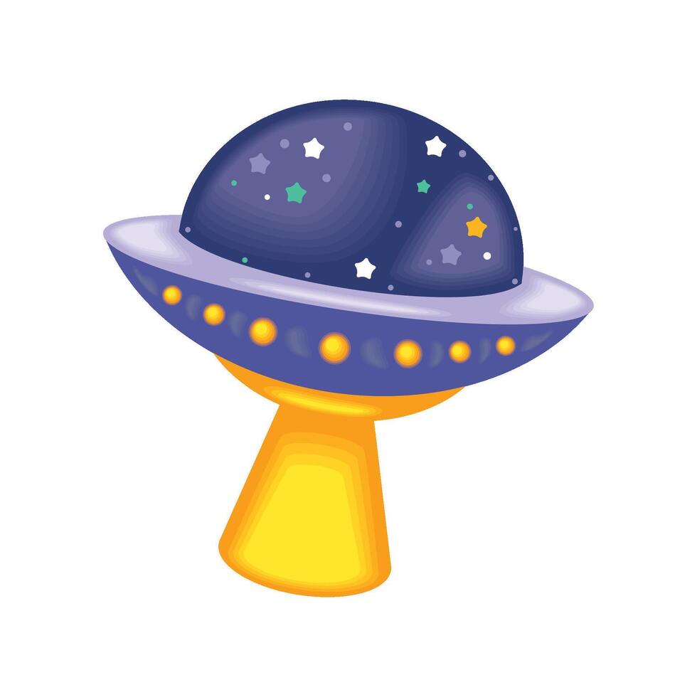 ufo abduction mystery vector