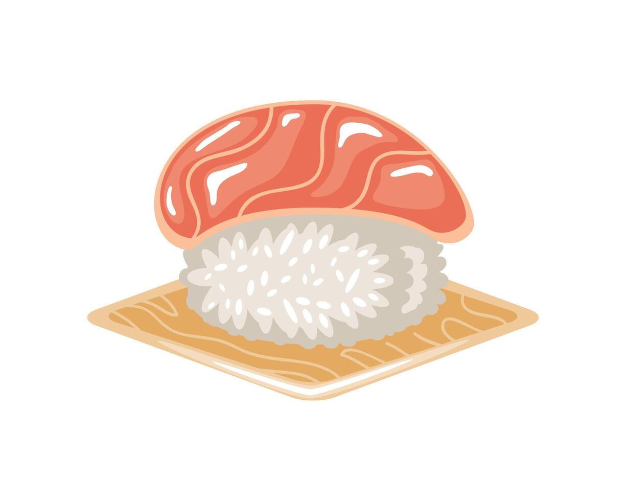 sushi and tuna vector