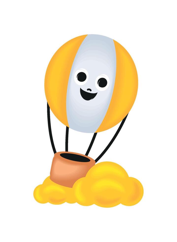 yellow day optimistic vector