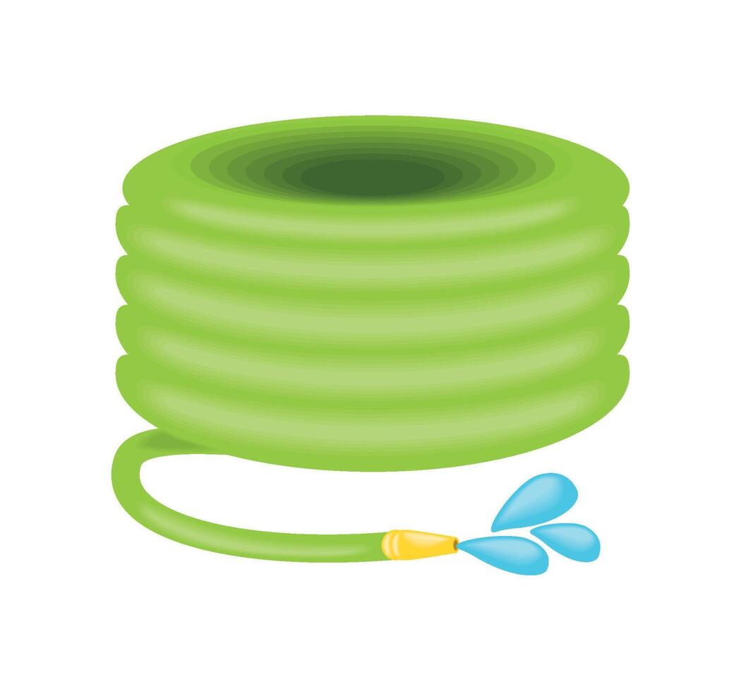 planting equipment hose vector