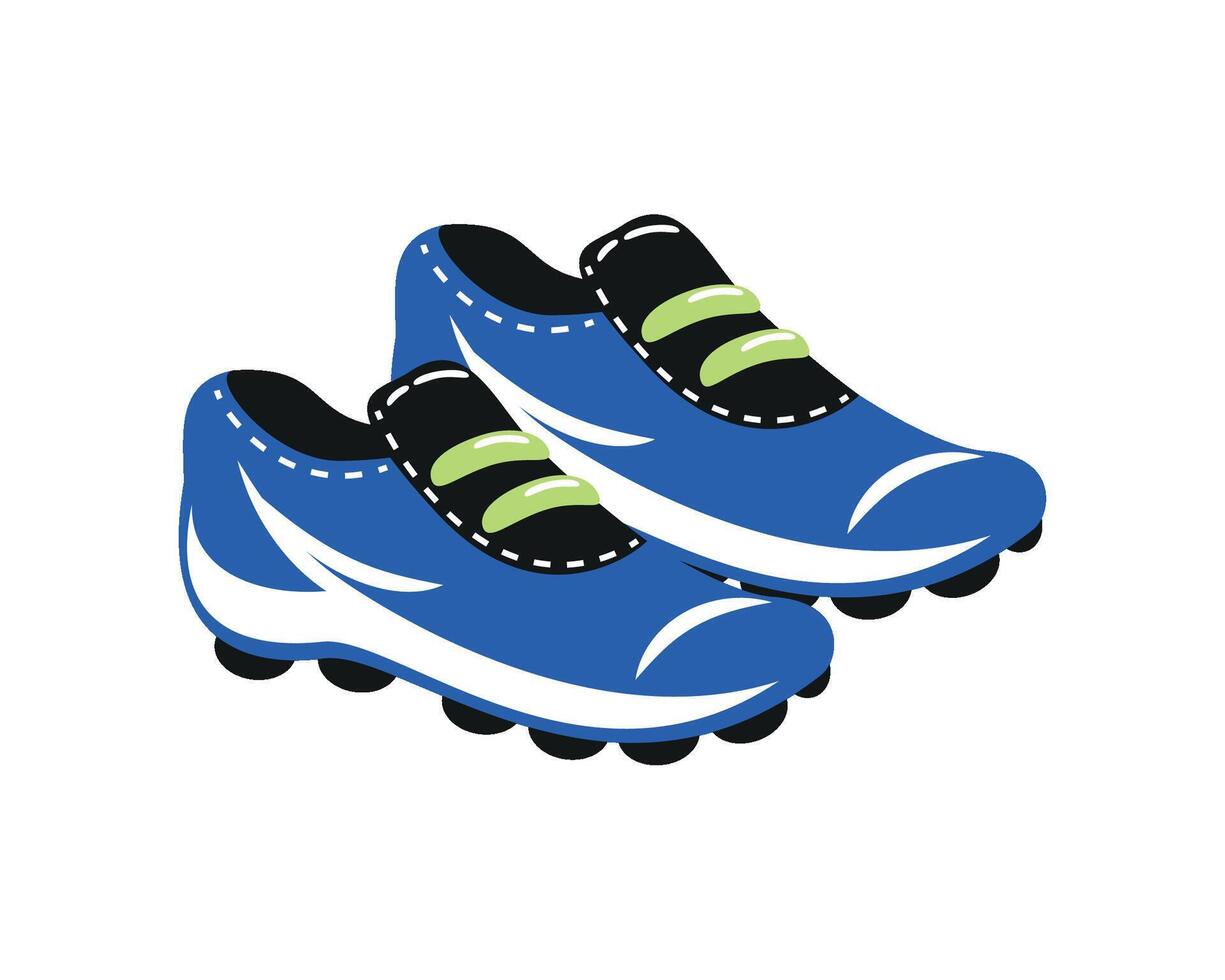 bicycle equipment shoes vector