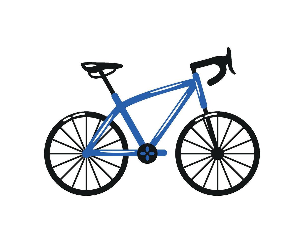 bicycle equipment exercise vector