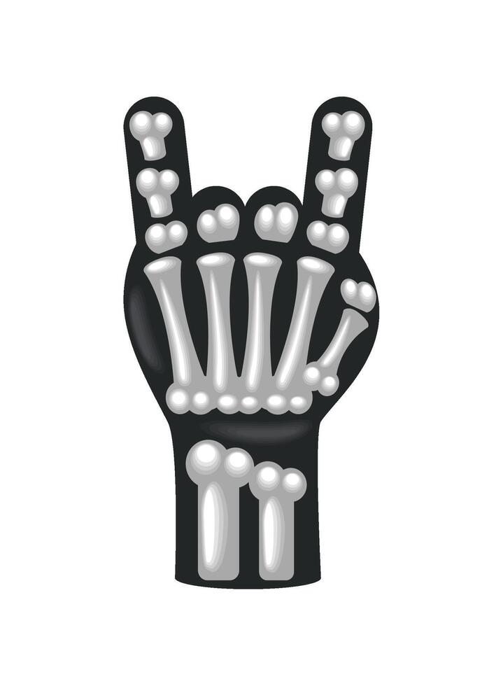 heavy metal design vector