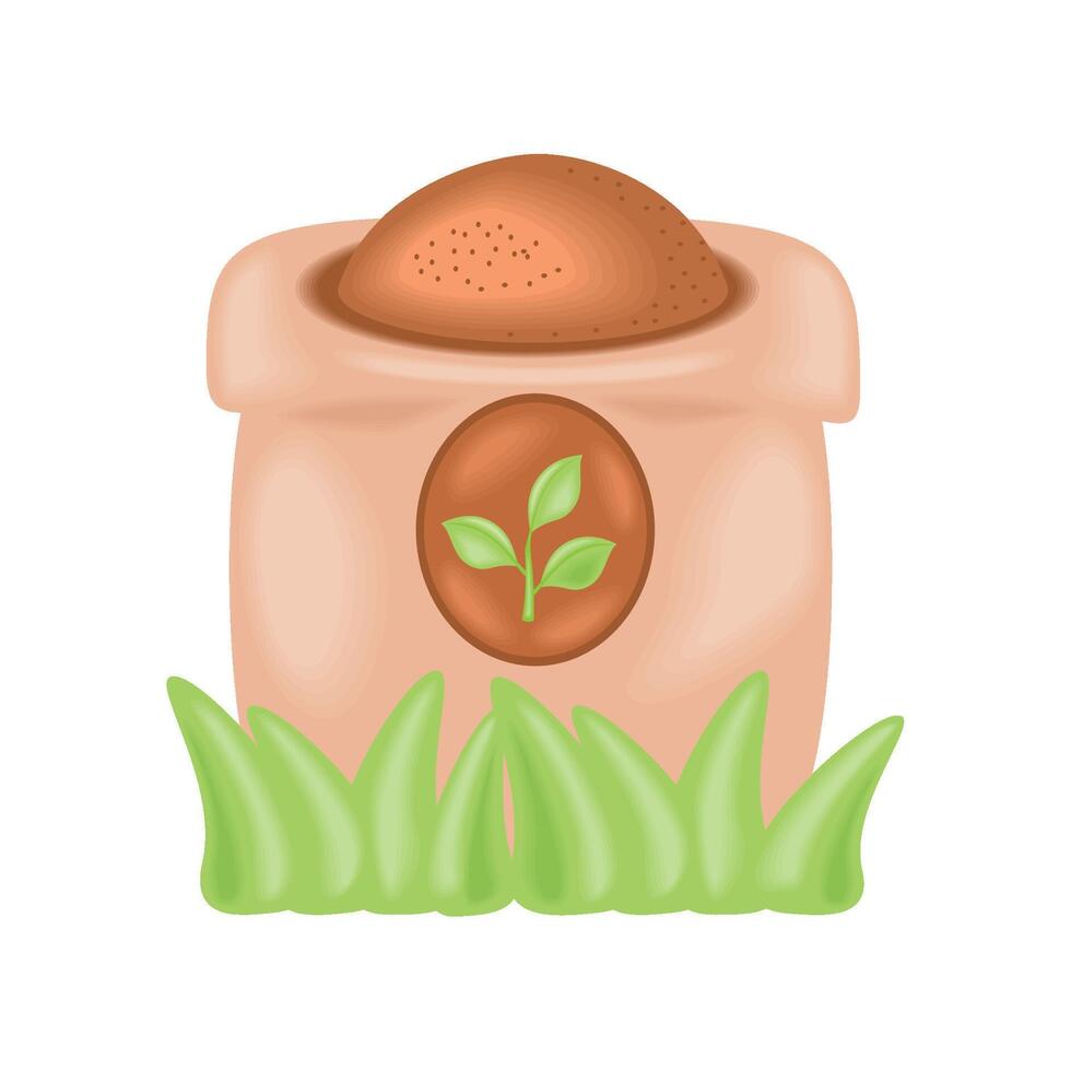 planting equipment seeds vector