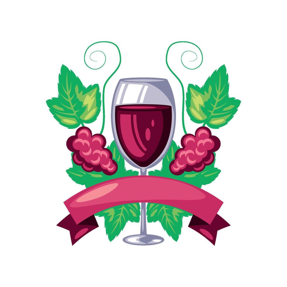 wine day festival vector