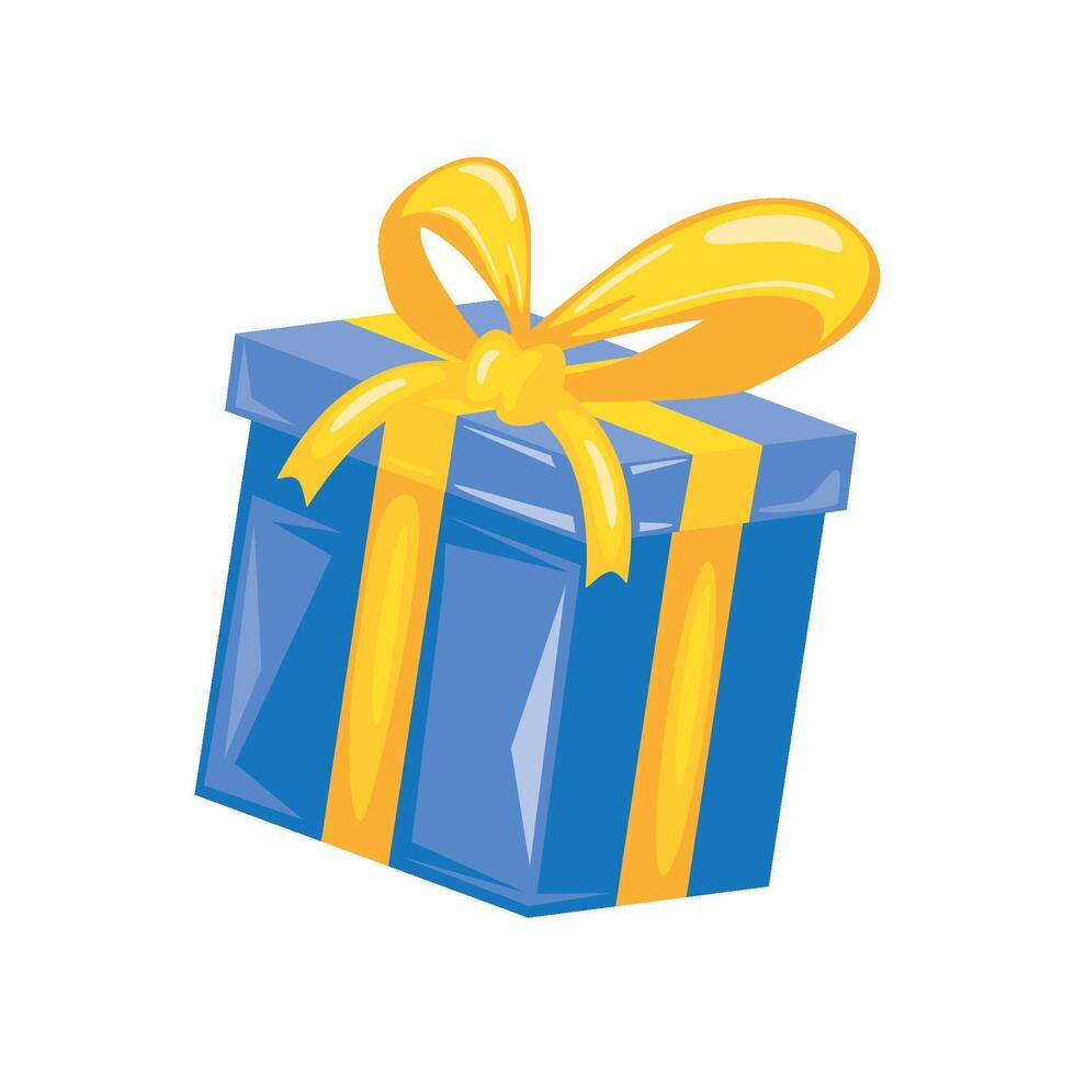 birthday party gift vector