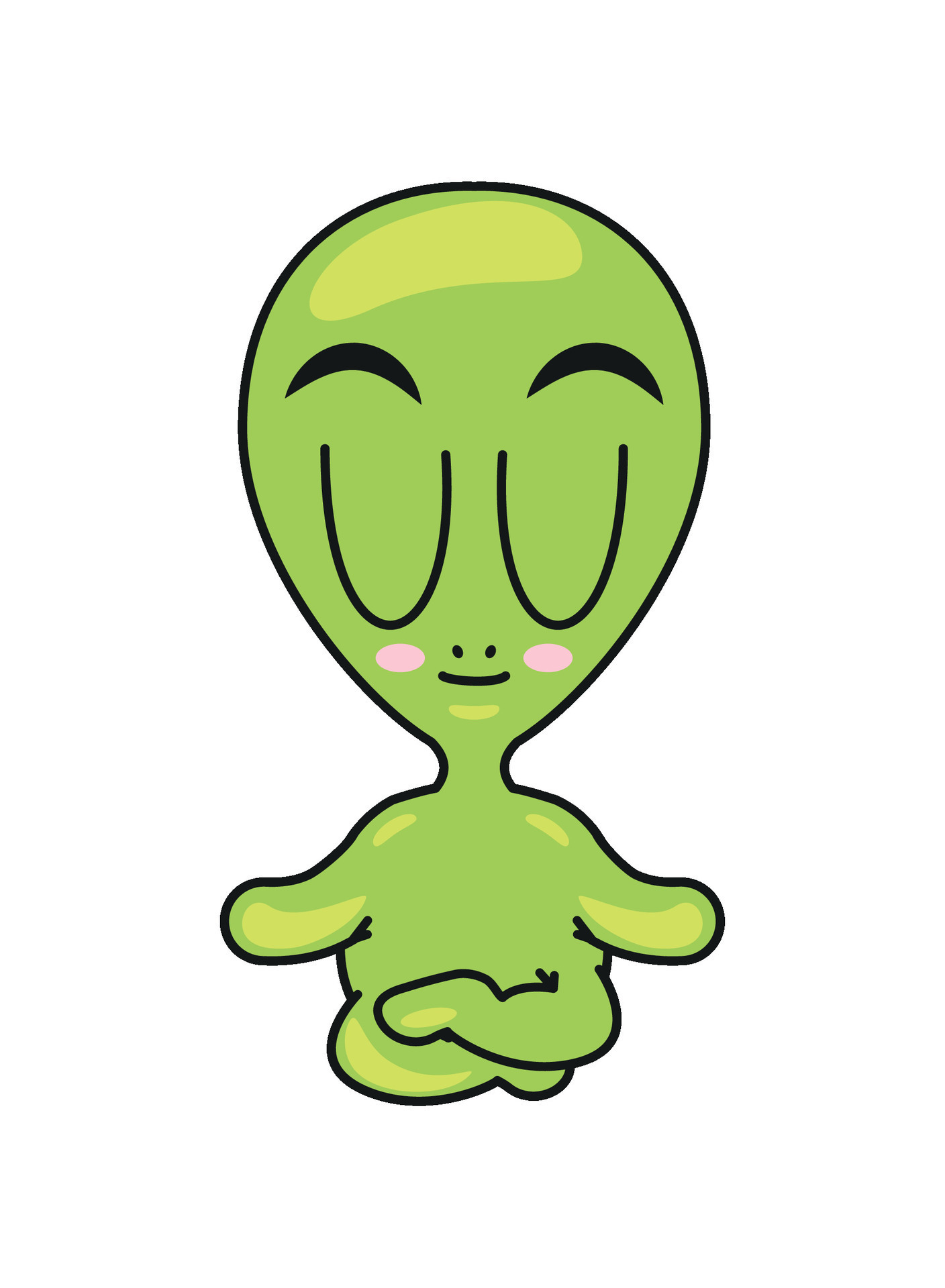 alien cute cartoon 47085213 Vector Art at Vecteezy
