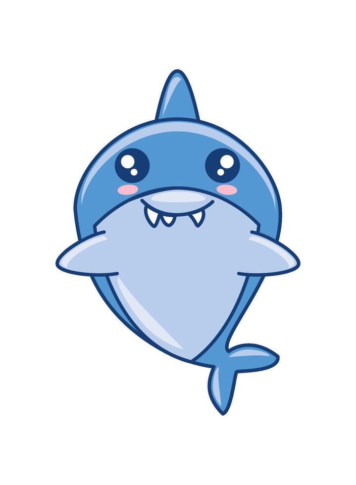 shark dangerous animal vector
