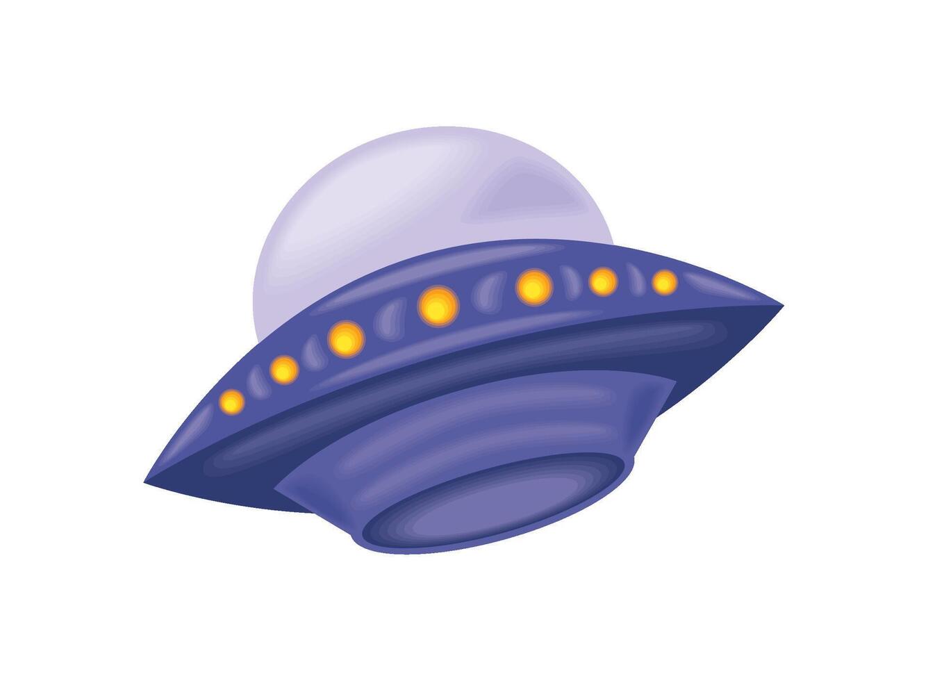 ufo space transport vector