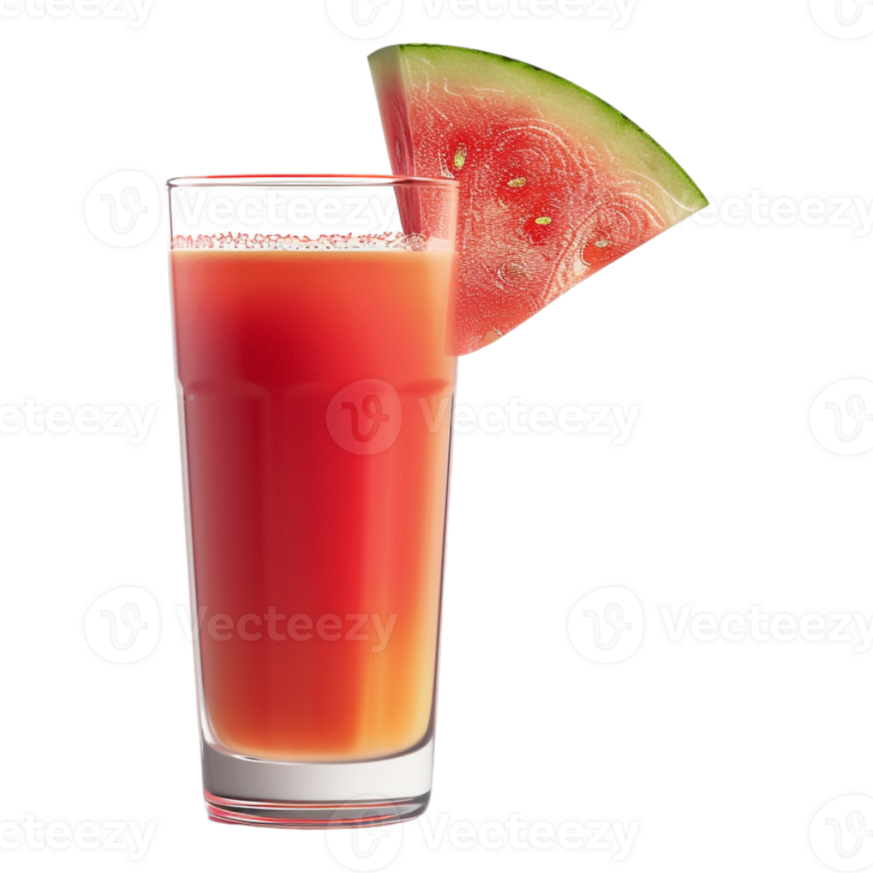 Watermelon Juice on Transparent Background png